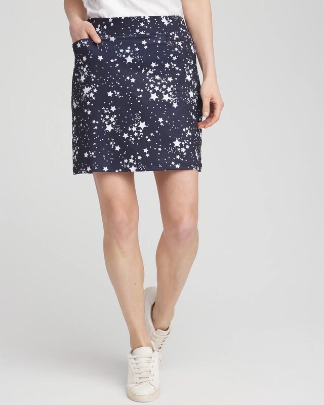 Zenergy UPF Knit Stars Skort
